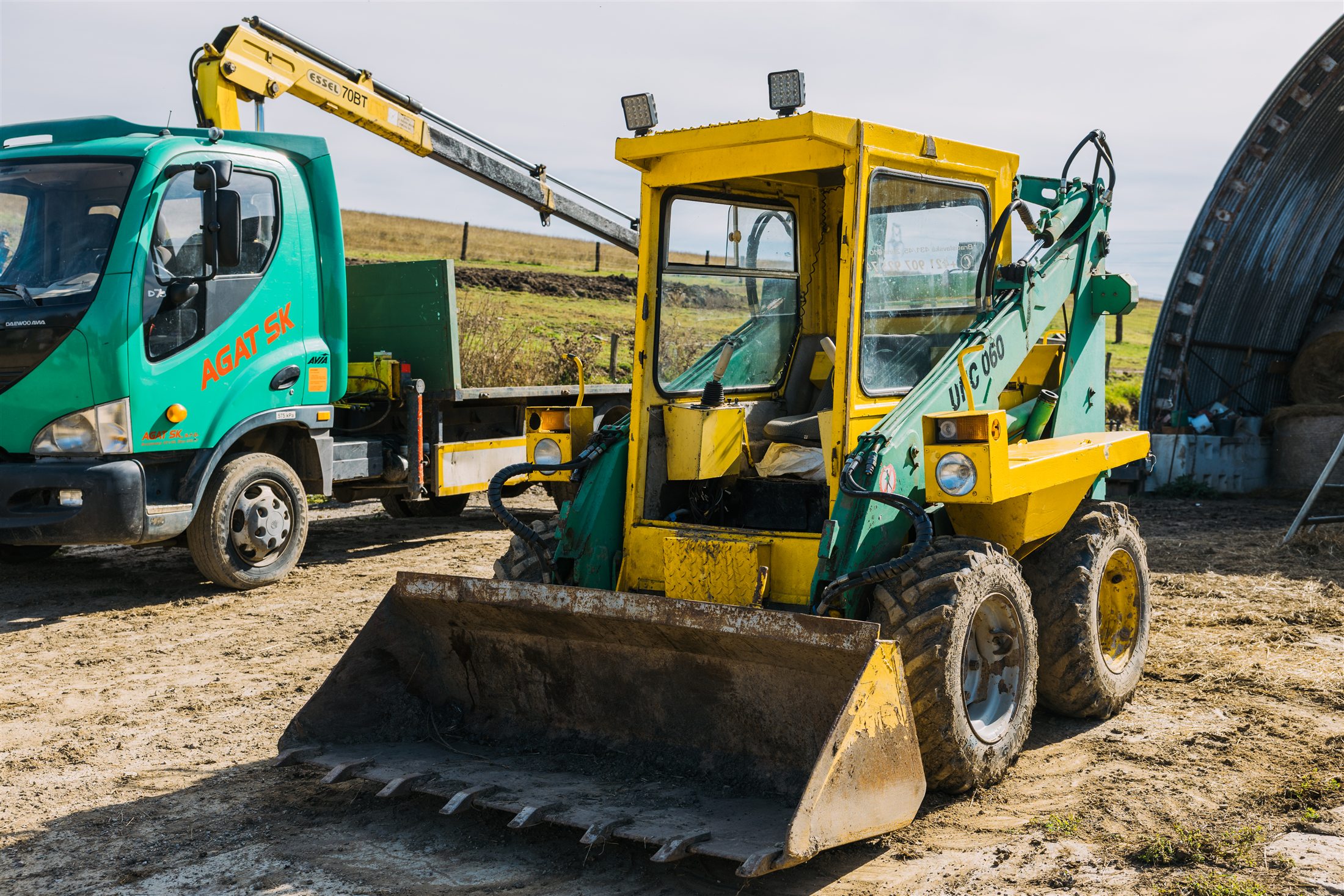 Mechanizácia firmy AGAT pri technických prácach